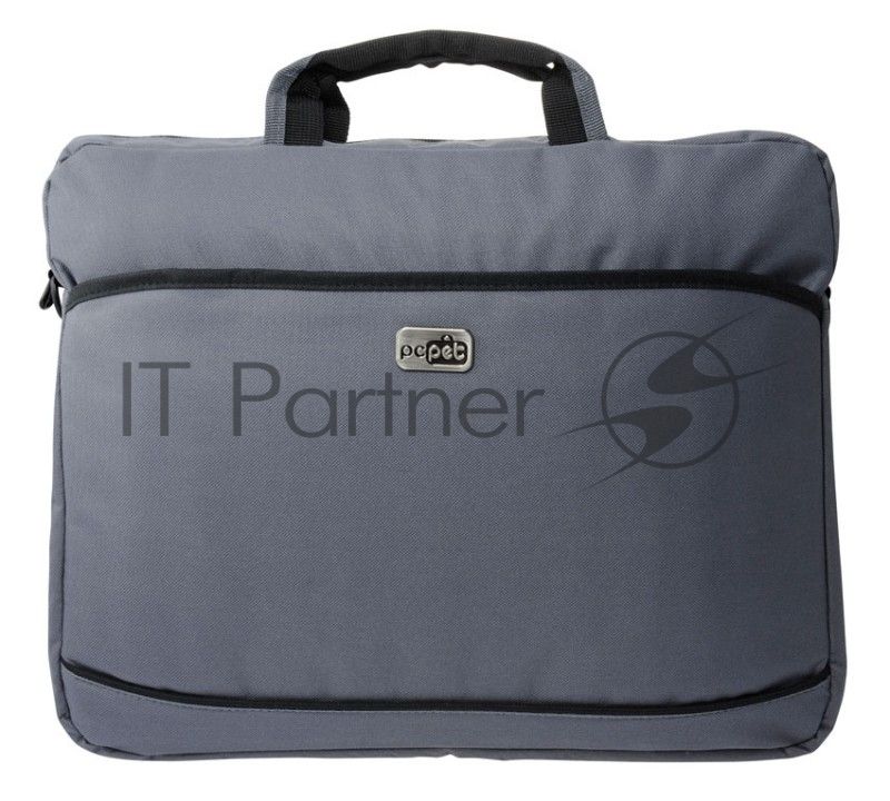 Сумка для ноутбука 17.3" PC Pet 600D серый нейлон (PCP-A1117GY)