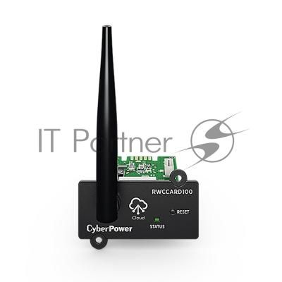 Карта облачного мониторинга Cloud monitoring card CyberPower RWCCARD100 NEW для 1ф устройств, беспроводная, Wi-Fi