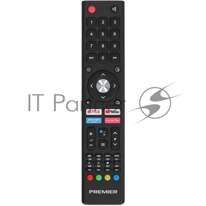 Телевизор PREMIER 43" 43PRM770FSV черный Direct LED FHD 60Hz Android