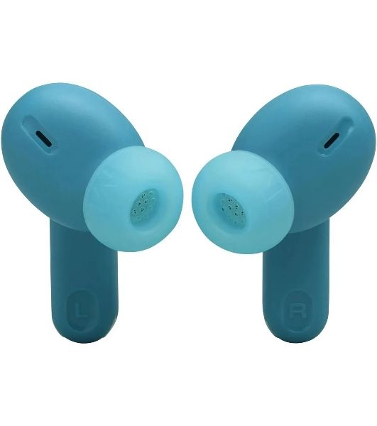 Наушники TWS JBL Tune Beam бирюзовый, внутриканальные, Bluetooth, активное шумоподавление, быстрая зарядка, до 12 ч