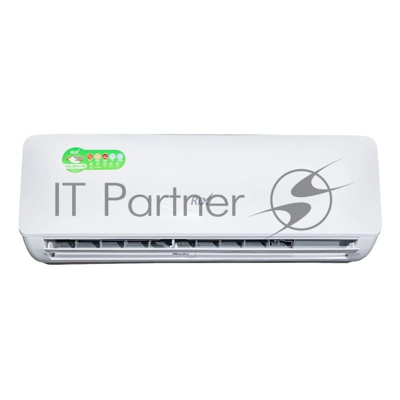 Кондиционер сплит-система настенного типа RIX LITE I/O-W24MB 24000 BTU, 70 м², 26/41 дБ, охлаждение, обогрев, осушение, белый