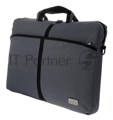 Сумка для ноутбука 17" PC Pet 600D серый нейлон (PCP-A1317GY)