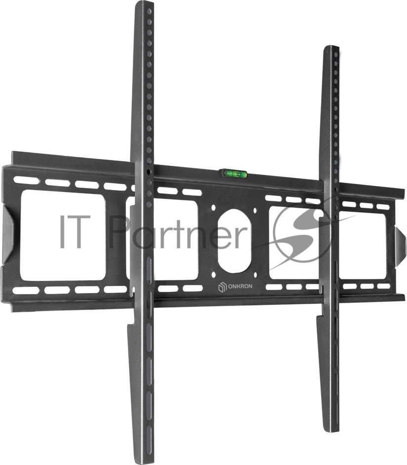 Кронштейн ONKRON UF4 55"-100" макс. 800x600, наклон 0º, поворот 0º, от стены 35мм, вес до 75кг, черный