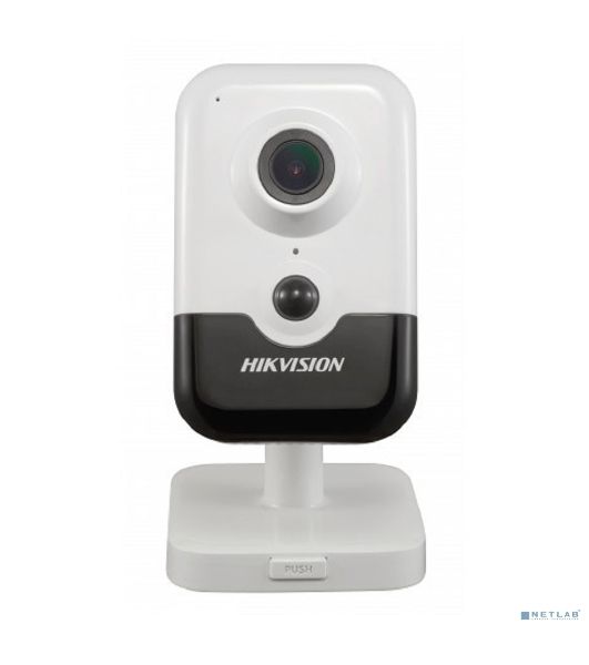 Компактная IP-камера Hikvision 4Мп с W-Fi и EXIR-подсветкой до 10м 1/3" Progressive Scan CMOS; объектив 4мм; угол обзора 78°; механический ИК-фильтр; 0.01лк@F1.2; сжатие H.265/H.265+/H.264/H.264+/MJP