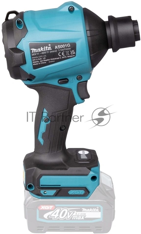 Воздуходувка Makita AS001GZ пит.:от аккум. бирюзовый/черный