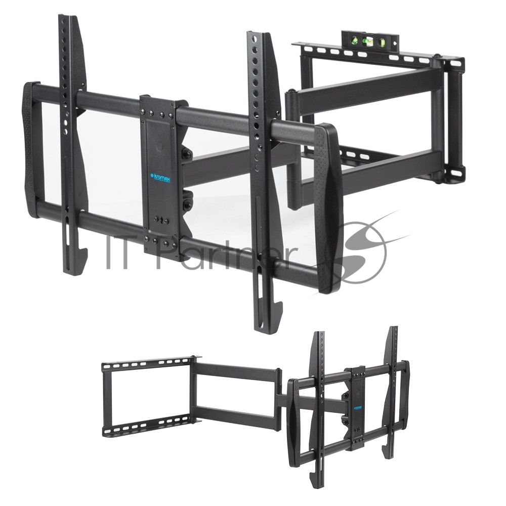 Кронштейн для телевизора Kromax GALACTIC-61 черный 32"-90" макс.45кг настенный поворот и наклон