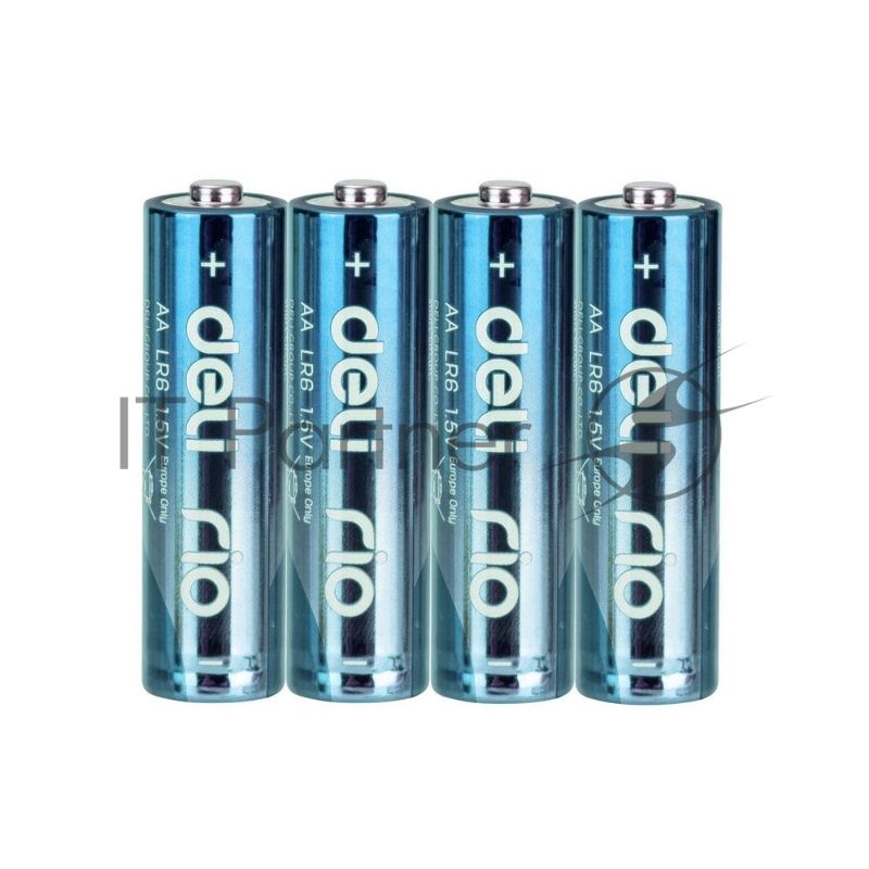 Батарейки Deli Rio E82902 AA LR6 1.5V (4шт\Pack)