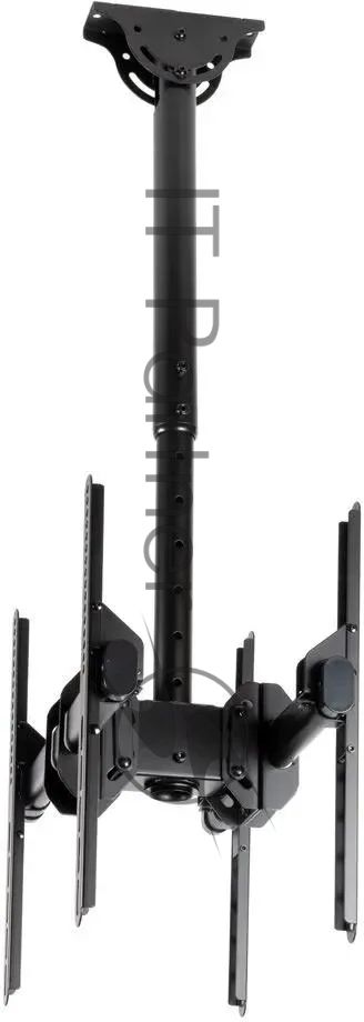 Кронштейн для телевизора Arm Media LCD-1850 черный, 26"-65" макс. 90 кг, потолочный, поворот и наклон