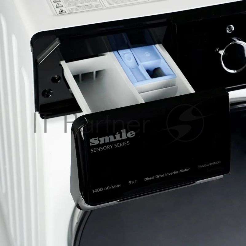 Стиральная машина Smile SWMSW9W1400 белый, загрузка фронтальная 9 кг, 1400 об/мин, класс: А+