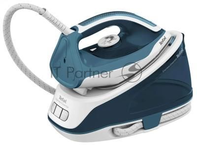 Парогенератор Tefal SV6115E0 бирюзовый/белый, 2200 Вт, 120 г/мин, 280 г/мин, 1400 мл