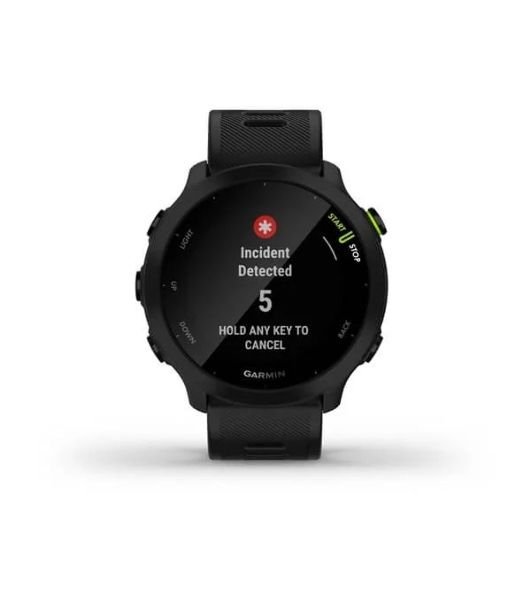Умные часы Garmin Forerunner 55, 1.04" TFT (TN), 5G, Wi-Fi, Bluetooth, IP68, черный