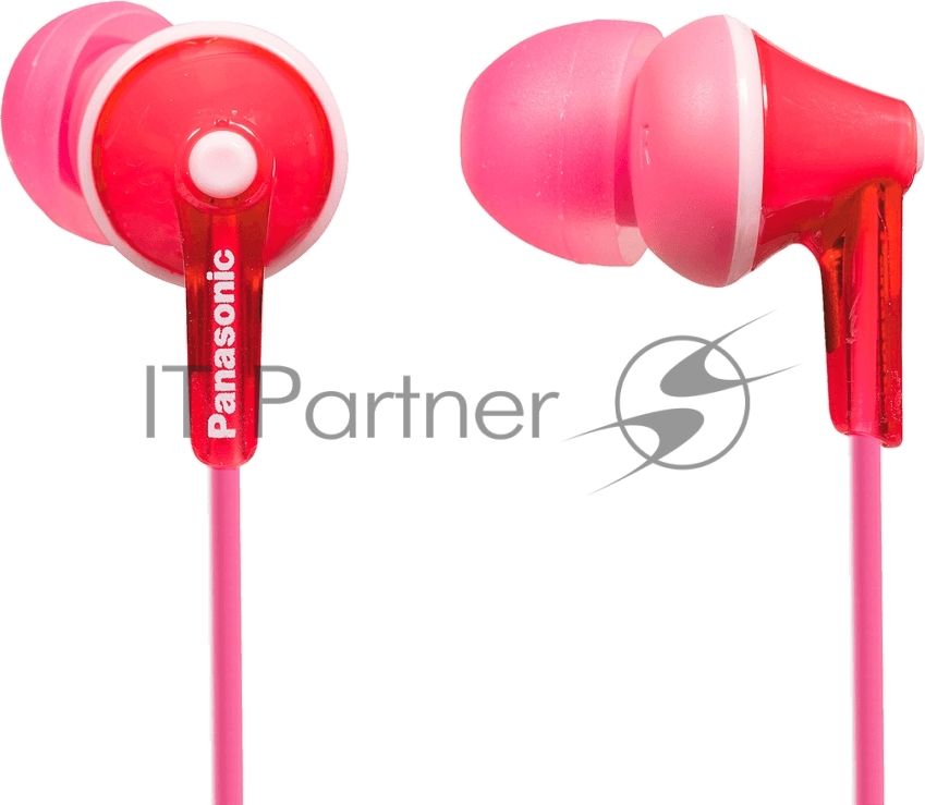 Наушники Panasonic RP-HJE125E-P розовый 1.1м