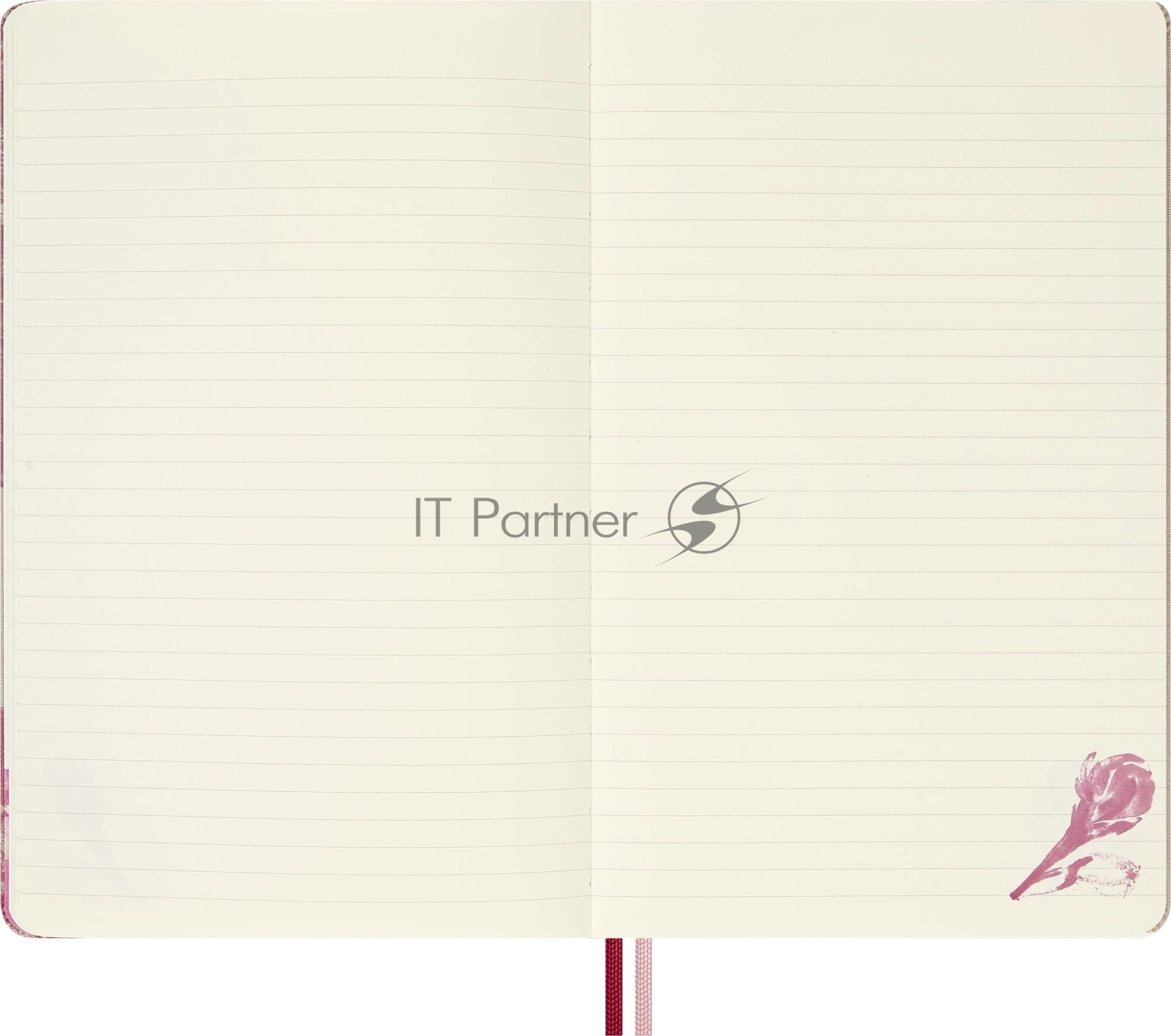 Блокнот Moleskine LIMITED EDITION SAKURA LESU09QP060 Large 130х210мм обложка текстиль 176стр. линейка твердая обложка розовый 2026