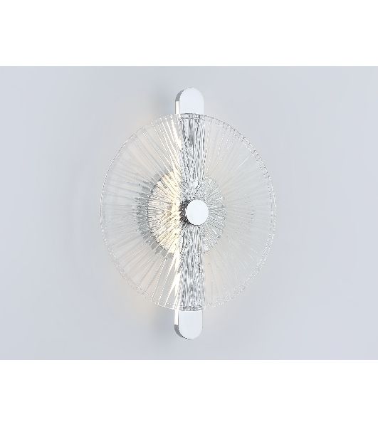 Настенный светодиодный светильник Ambrella light LH31141 СH/CL хром/прозрачный 13W 3000K 280*70*350