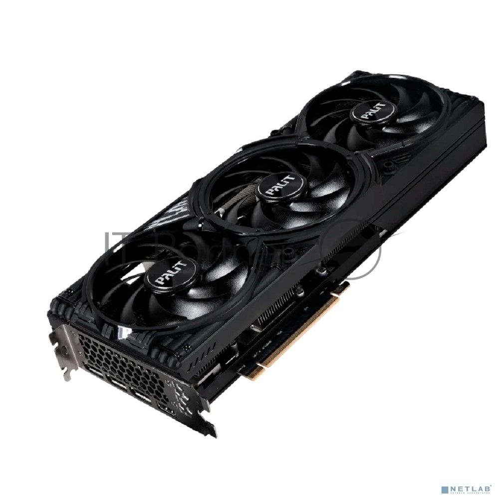 Видеокарта Palit GeForce RTX 5070 GAMINGPRO-S, 12 GB GDDR7, 192 bit, 3xDisplayPort, HDMI, GPU 2325 MHz