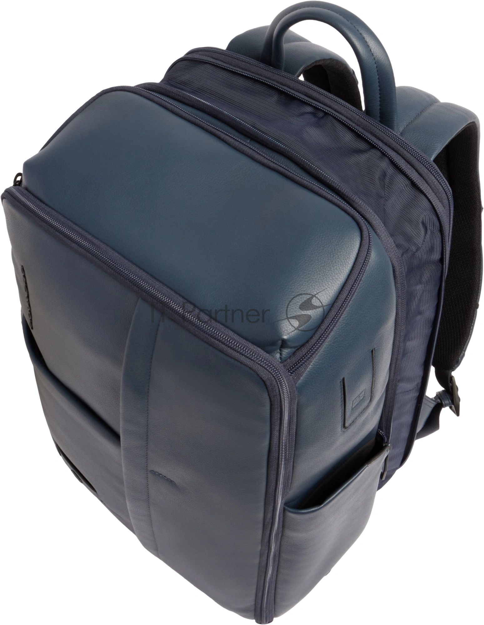 Рюкзак мужской Piquadro Russel CA7162W137/BLU синий натур.кожа