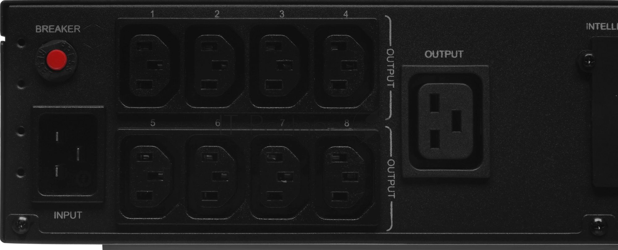 Источник бесперебойного питания Ippon Pacific II 3000 / 3000 ВА / 2700 Вт / 8 x IEC 320 C13, 1 x IEC 320 С19