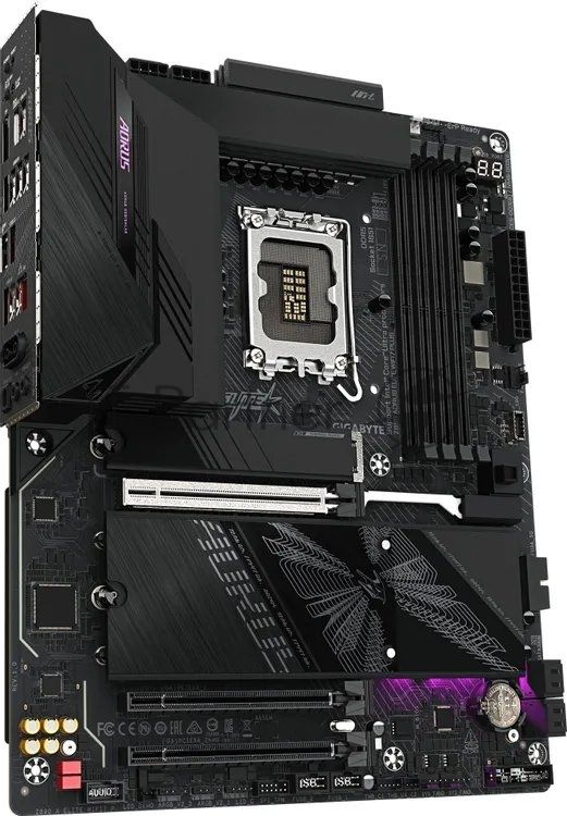 Материнская плата Gigabyte Z890 AORUS ELITE WIFI7 PLUS, LGA1851, Intel Z890, 4xDDR5, 4xSATA, 1xPCIe 5.0 x16, 2xPCIe 4.0 x4, 1xDisplayPort, 1xUSB4 Type-C, 1x 5Gb LAN, 2xUSB 3.2 Gen 2, 3xUSB 3.2 Gen 1, 4xUSB 2.0, 2x3.5 мм, 7.1, ATX