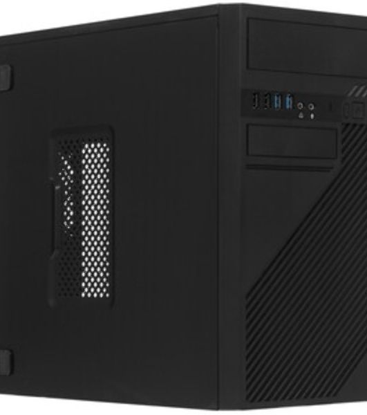 Компьютерный корпус MiniTower InWin EFS712BL PM-600ATX U3*2+U2*2+A(HD)+ front fan holder + Screwless 6196804