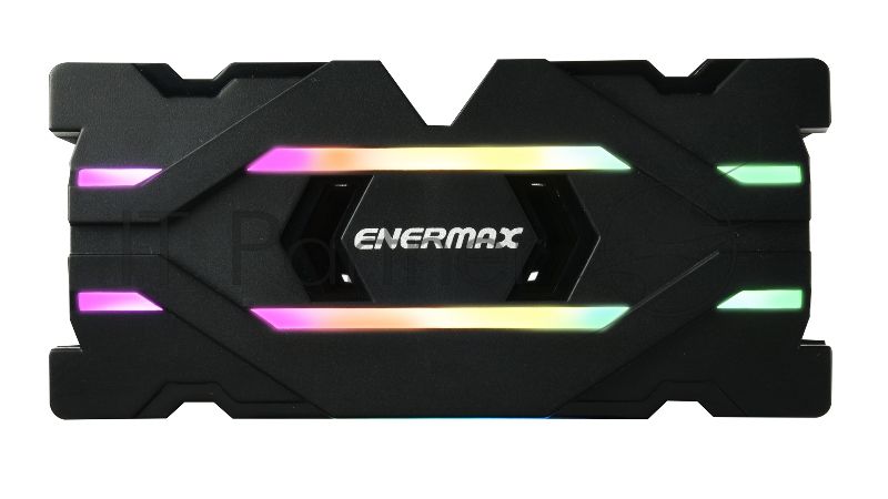 Кулер для процессора Enermax F40 ARGb Edition черный, 140 мм, алюминий/медь, 1200 об/мин, 23 дБ, 4 pin, 200 Вт, 158 мм