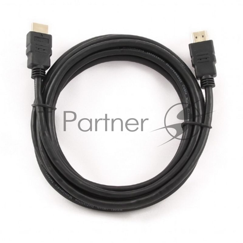 Кабель Cablexpert HDMI CC-HDMI4-15, 19M/19M, v2.0, медь, позол.разъемы, экран, 4.5м, черный, пакет