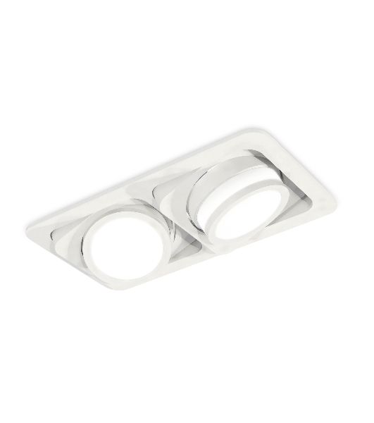 Комплект встраиваемого поворотного светильника Ambrella light XC7663081 SWH/FR белый песок/белый матовый MR16 GU5.3 (C7663, N7120)