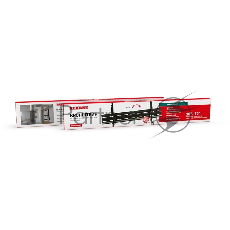 Кронштейн для телевизора Rexant 30"-70", наклонный