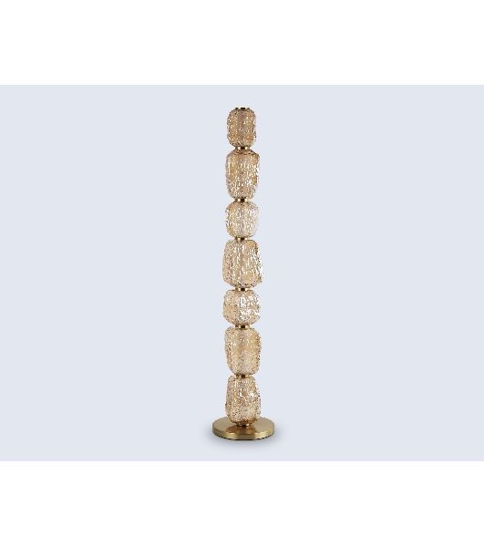 Светильник Ambrella light LH30112 SB/TI бронза/янтарь 35W 3000K D260*1325