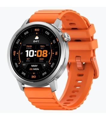 Умные часы KOSPET ORB, 1.43" AMOLED, Bluetooth, IP68, серебристый