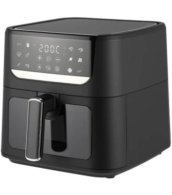 Аэрогриль TopDevice TDA601 черный, 1500 Вт, 6 л, сенсор, 12 программ