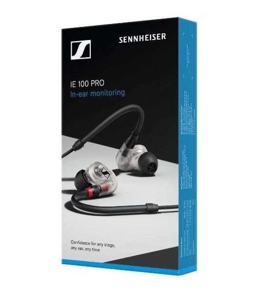 Наушники Sennheiser 508941/ внутриканальные 20-18000Гц съемный кабель 1,3м, 3.5мм 115дБ Ушные вставки трех размеров, прозрачные