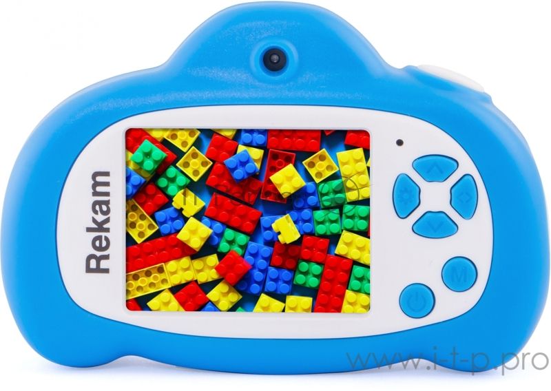Фотоаппарат Rekam iLook K410i голубой 12Mpix 1.8" SD/MMC CMOS/Li-Ion