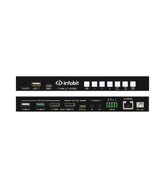Коммутатор Infobit iTrans UC-HUB2U Dual USB and HDMI Cameras Mixer Hub