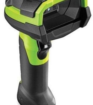 Сканер штрих-кода ручной Zebra DS3608 (DS3608-SR3U4600VZW) 2D имидж, проводной, USB, зеленый/черный