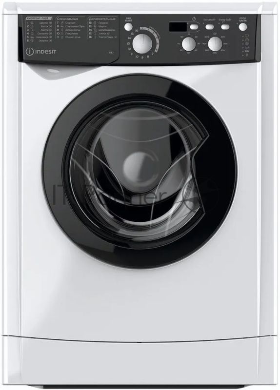 Стиральная машина Indesit MyTime EWUD 4105 BK CIS белый, загрузка фронтальная 4 кг, 1000 об/мин., класс: А