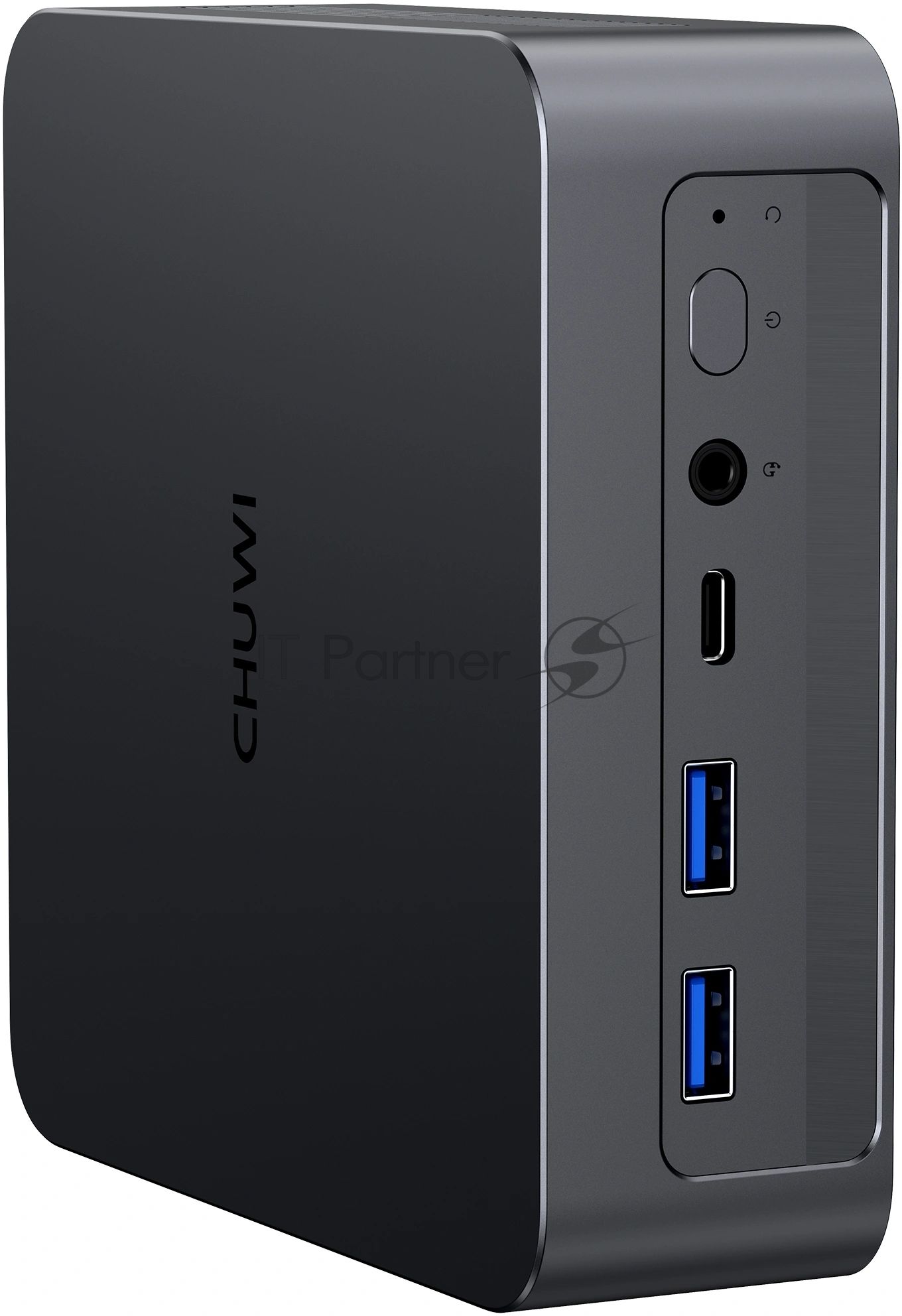 ПК Мини Chuwi AuBox X Core Ultra 7 256V (2.2) 16Gb SSD1Tb ARC 140V Windows 11 Pro 2.5xGbitEth WiFi BT 100W серый