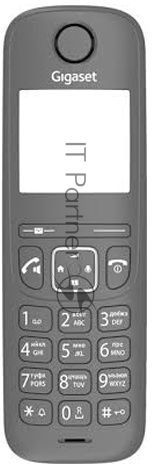 Дополнительная трубка Dect Gigaset AS690HX черный для AS690