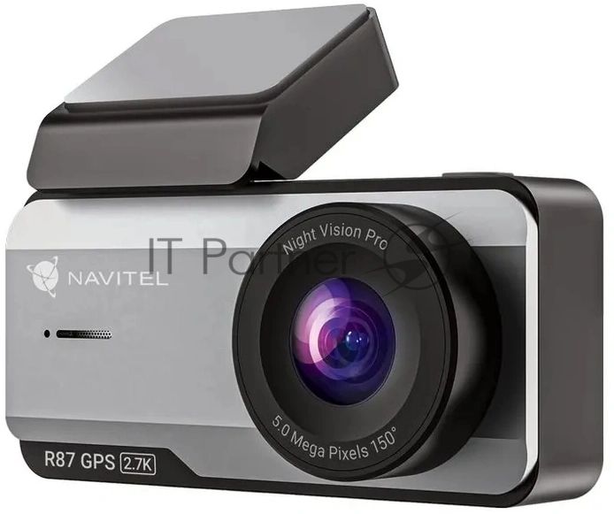 Видеорегистратор Navitel R87 GPS, 2592x1944, 3.7", GPS, Wi-Fi, G-сенсор, GPS-информатор