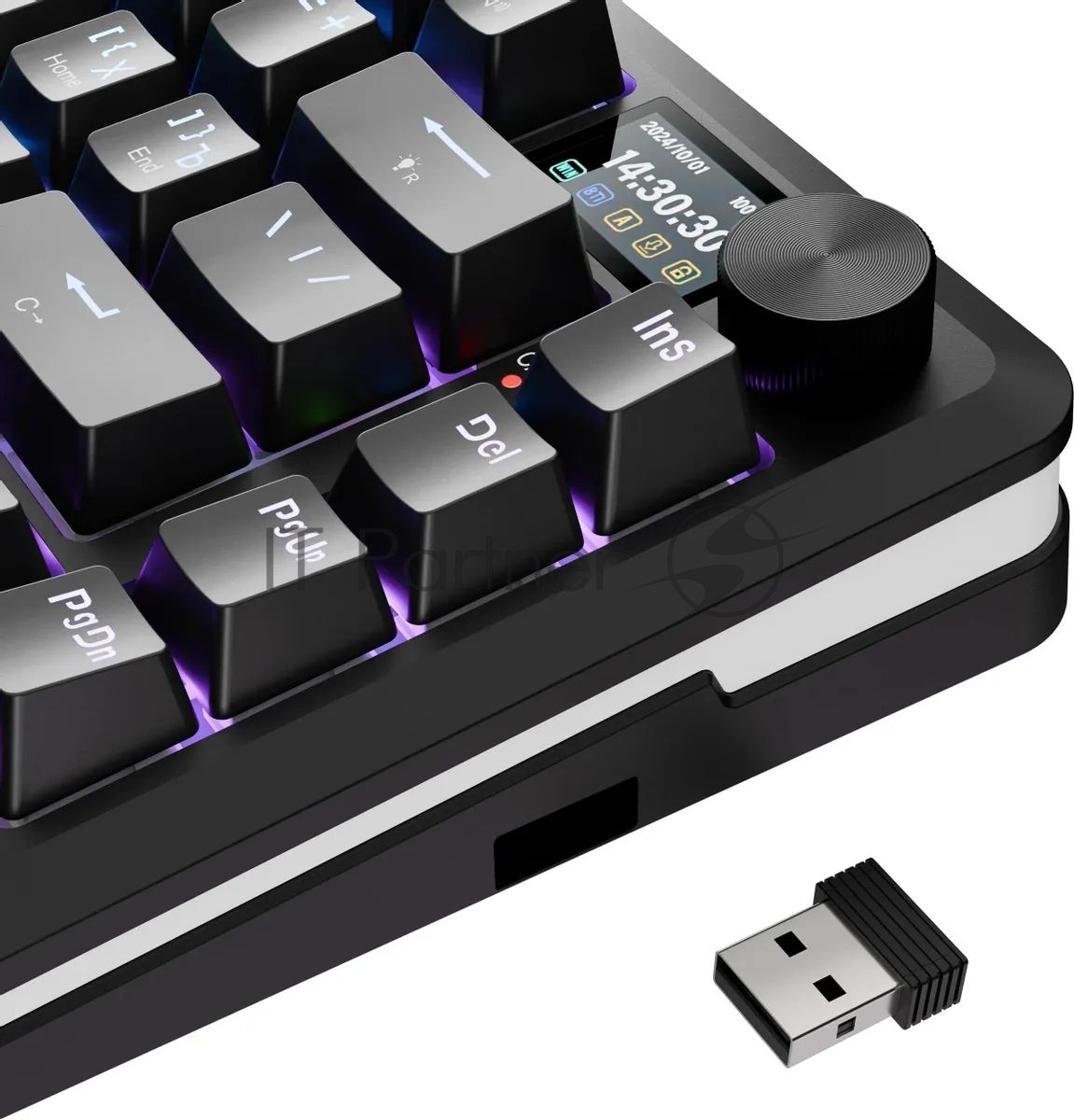 Клавиатура беспроводная Defender Redragon Flekact Pro black (USB/BT, 81 клавиша)