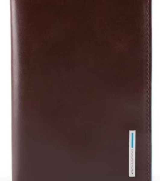 Обложка для паспорта Piquadro Blue Square PP5255B2/MO, коричневый, натур.кожа