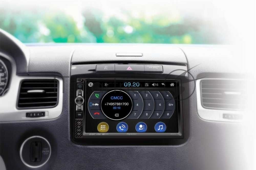 Автомагнитола Prology MPV-310, 2 DIN, 7", Bluetooth, USB Type-A, AUX, пульт ДУ