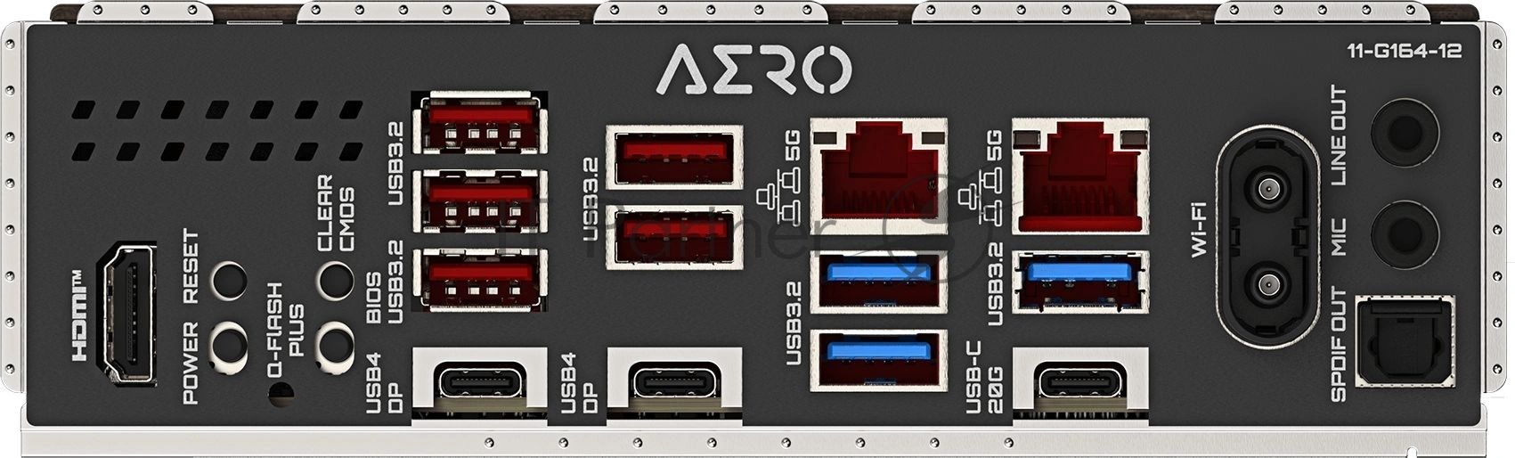Материнская плата Gigabyte X870E AERO X3D DARK WOOD, AM5, AMD X870E, 4xDDR5, 4xSATA 6Gb/s, 4xM.2, 2xPCIe 5.0 x16, 1xPCIe 4.0 x4, 1xHDMI, 2x5Gb LAN, 3xUSB Type-C, 5xUSB 3.2 Gen 2, 3xUSB 3.2 Gen 1, 2x3.5 мм, 7.1, ATX