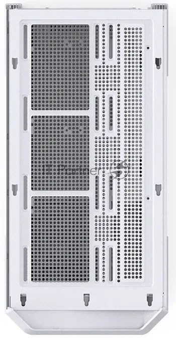 Корпус без блока питания Case JONSBO D400, Midi-Tower, TG, no fan, 2xUSB-A 3.0 + 1xUSB-C 3.2, ATX, mATX, mITX White