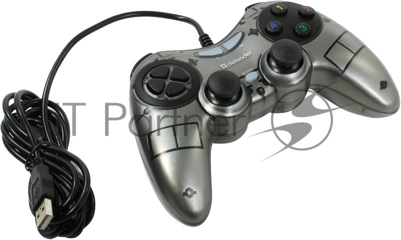 Геймпад Defender Zoom USB Xinput, 10 кнопок, 2 стика