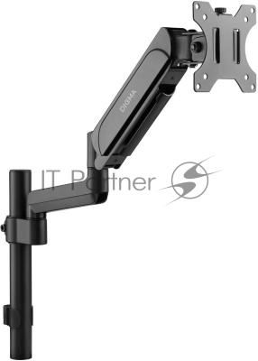 Кронштейн для мониторов ЖК Digma D-MM201 черный 17"-32" макс.9кг крепление к столешнице поворот и наклон Кронштейн для мониторов ЖК Digma D-MM201 черный 17"-32" макс.9кг крепление к столешнице поворот и наклон