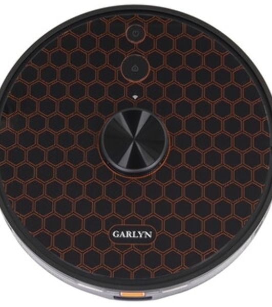 Робот-пылесос Garlyn SR-650 черный/оранжевый, 3200 мА*ч Li-Ion, уборка сухая/влажная, пылесборник контейнер 0.32 л