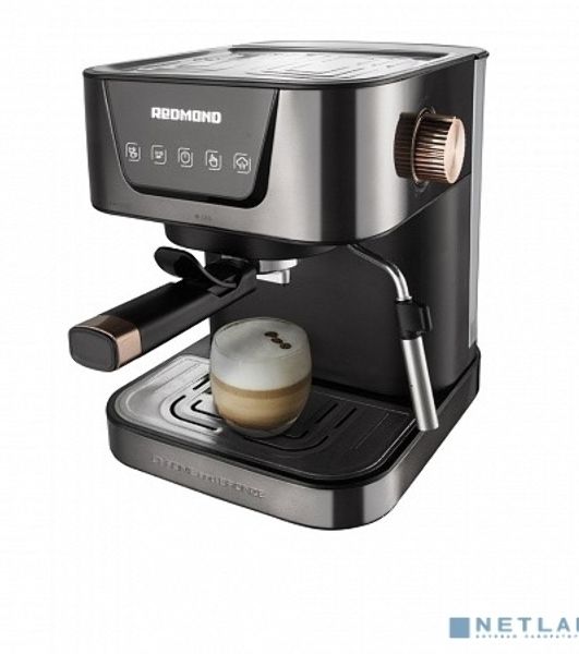 Кофеварка эспрессо Redmond RCM-CBM1514 1050Вт бронзовый