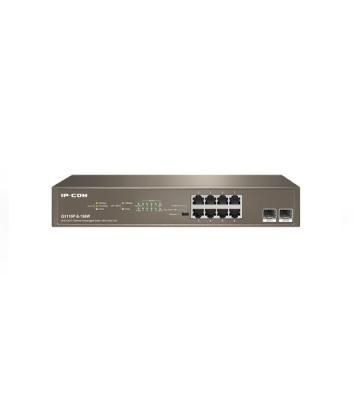 Коммутатор неуправляемый IP-COM G1110P-8-150W Ethernet 8GE+2SFP С 8-Портовым PoE