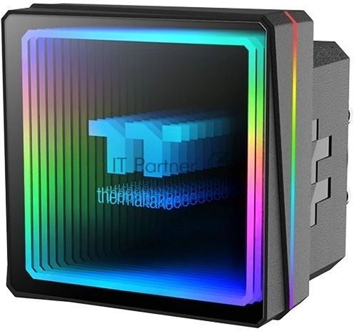 Система жидкостного охлаждения Thermaltake TH360 V3 ARGB Sync AIO черный, 360 мм, 3x120 мм, 500-2500 об/мин, 37.8 дБ, 4 pin PWM, ARGB