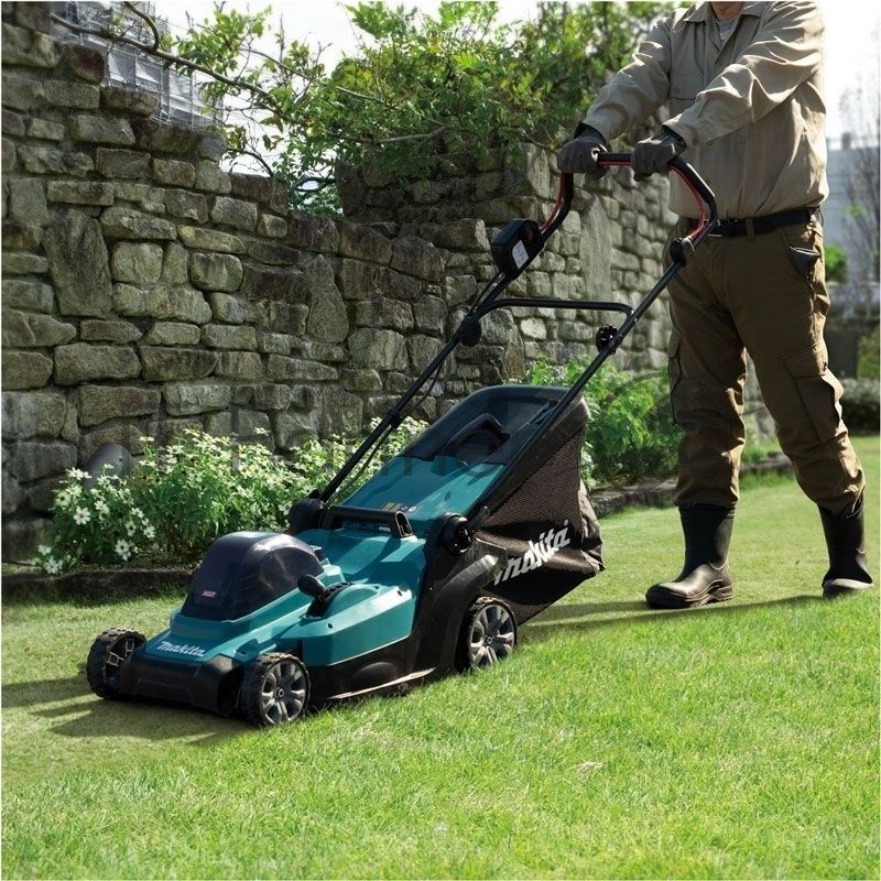Газонокосилка аккумуляторная Makita LM004GU102, 40 В, 4 Ач
